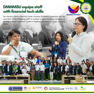 DMMMSU equips staff with financial tech skills
