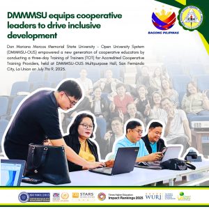 DMMMSU equips cooperative leaders to drive inclusive development